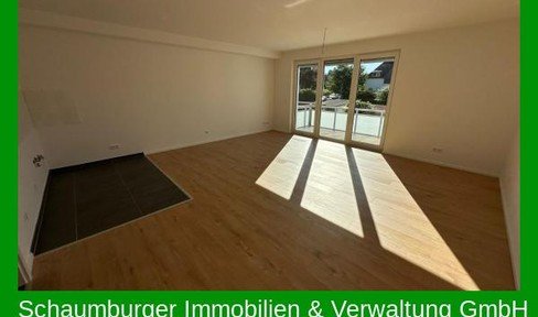 Bright, cozy 2-room upper floor apartment with balcony in a central location in Bückeburg