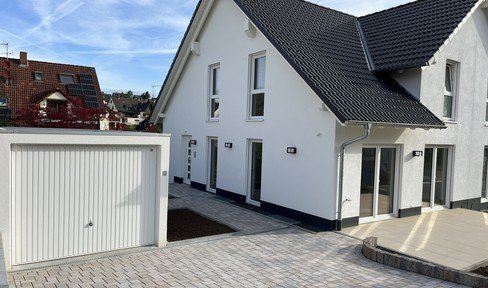 (Erstbezug) Sehr schöne Doppelhaushälfte mit Garage in Haibach in TOP Lage