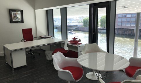 Hafencity, Elbarkaden, private office "all-in rent"