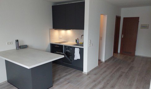 Upscale, chic 1-room apartment, Giessen city center, fully furnished, 30 sqm