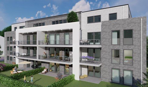 Large new-build apartment with geothermal heating - 2 bedroom balcony Barrier-free elevator Underfloor heating