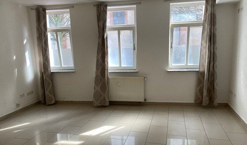 Renovated 3-room apartment with kitchen and balcony